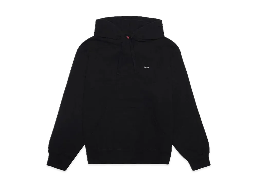 Supreme Small Box Drawcord Hooded Sweatshirt "Black"