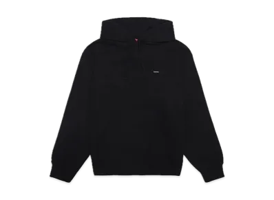 Supreme Small Box Drawcord Hooded Sweatshirt "Black"
