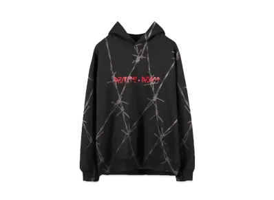 CVTVLIST x beauty:beast P.O HOODED “BARBED WIRE” "BLACK"