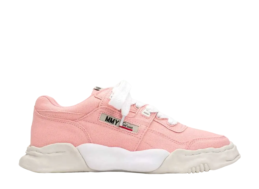 メゾンミハラヤスヒロ パーカー OG ソール キャンバス ロートップ スニーカー "ピンク" (A08FW704)