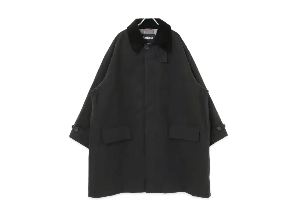 Barbour x SEE SEE 3/4 Coat "Black"