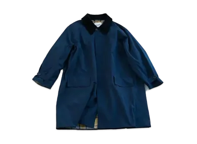 Barbour x SEE SEE 3/4 Coat "Navy"