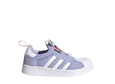 Disney × adidas KIDS Superstar 360 "Mickey Mouse/Violet Tone F21"