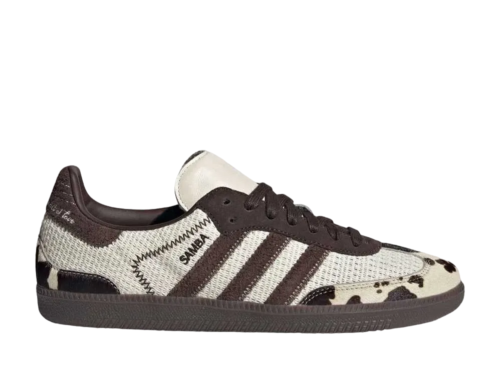 notitle × adidas Samba "Brown/Cream/Gum"