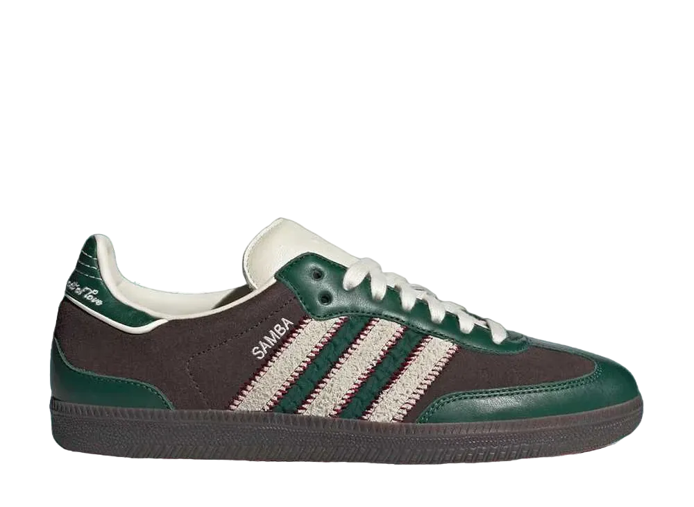 notitle × adidas Samba "Green/Brown/White"