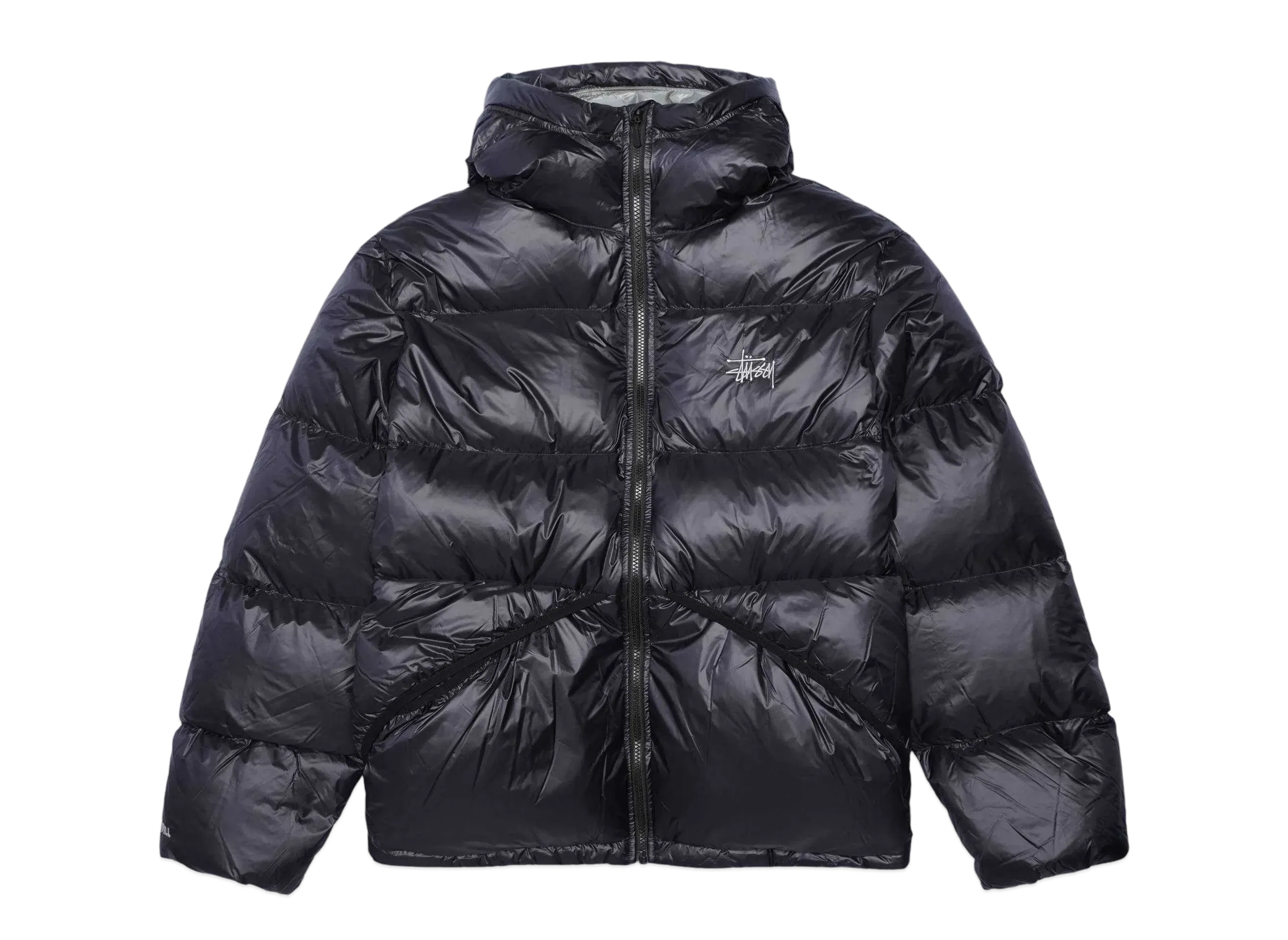 Stussy Down Parka Micro Ripstop "Phantom Black"