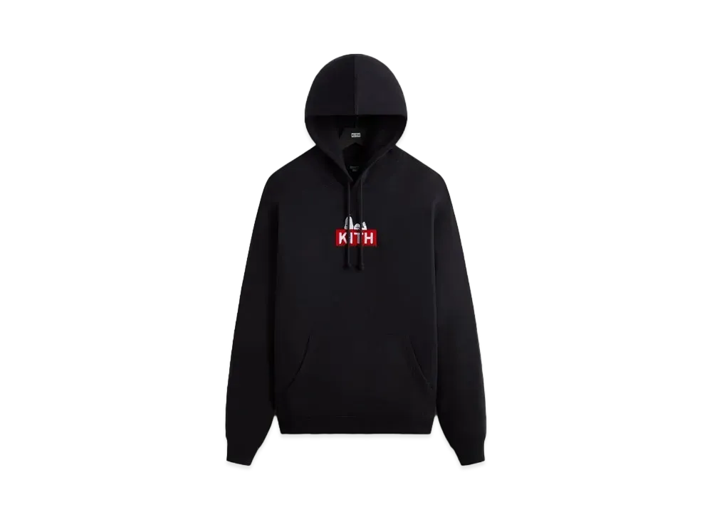 Kith x Peanuts Doghouse Hoodie "Black"