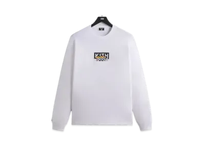 Kith x Peanuts Caroling Long Sleeve Tee "White"