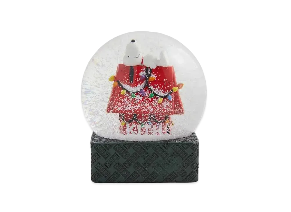 Kith for Snoopy Kithmas House Snow Globe "Pyre"