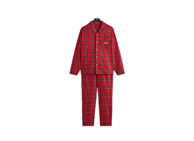 Kith Kithmas Brushed Cotton Plaid Pajama Set "Present"