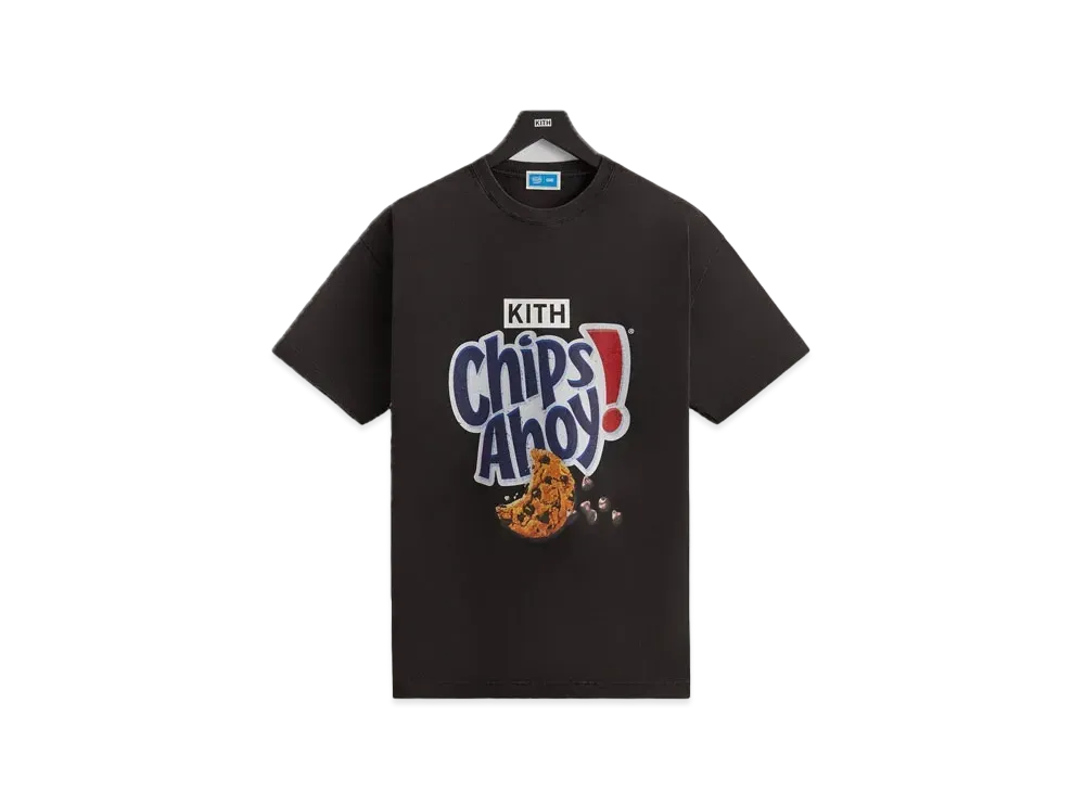 Kith Treats for Chips Ahoy! Vintage Tee "Black"