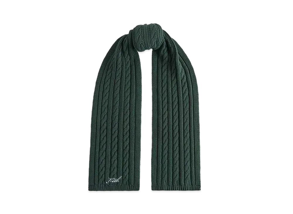 Kith Kithmas Cable Scarf "Stadium"