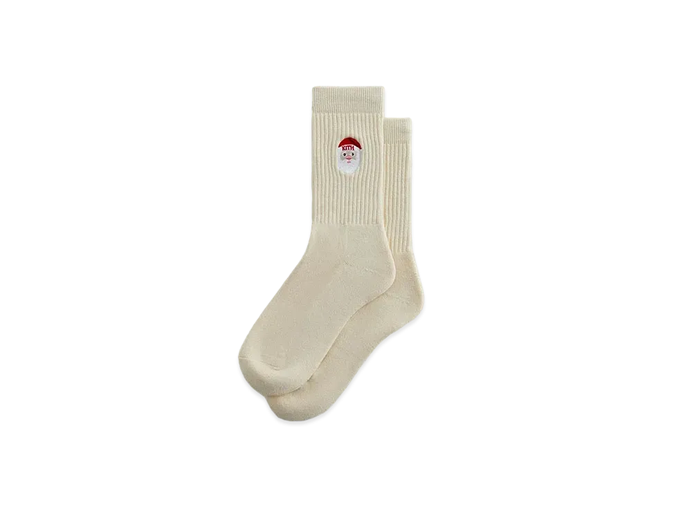 Kith Kithmas Santa Socks "Silk"