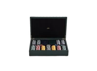 Kith Kithmas Monogram Poker Set in Saffiano Leather "Stadium"
