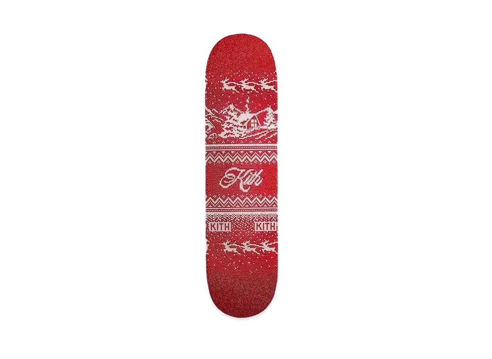 Kith Kithmas Skate Deck with Swarovski Crystals "Fury"