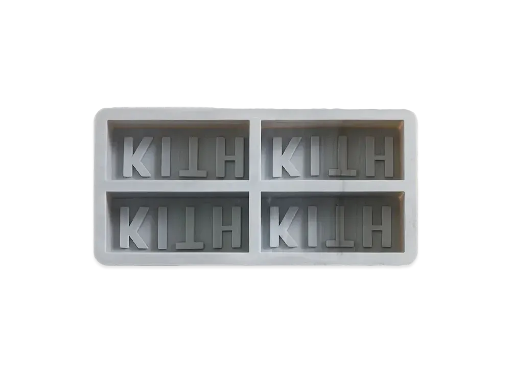 Kith Kithmas Monogram Ice Cube Tray "White"