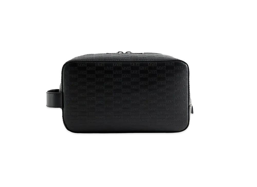 Kith Kithmas Monogram Dopp Kit "Black"