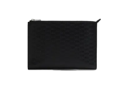 Kith Kithmas Monogram Zipper Pouch "Black"