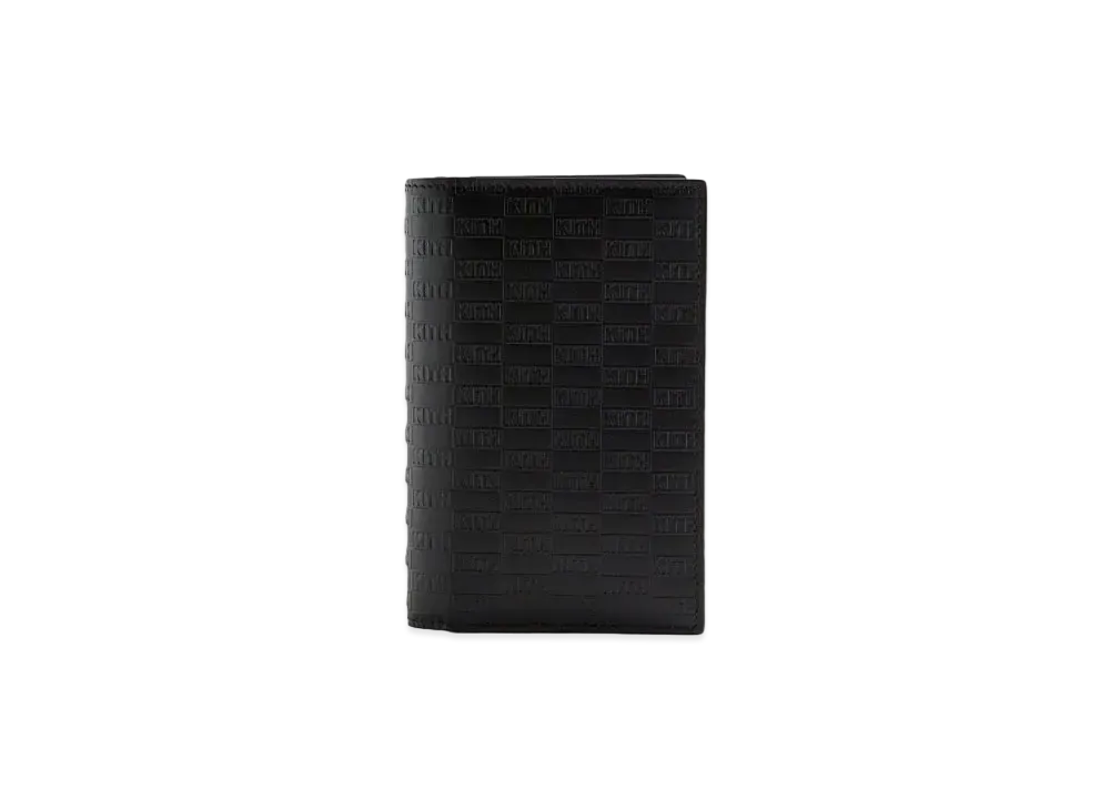 Kith Kithmas Monogram Passport Holder "Black"