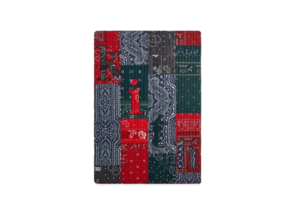 Kith Kithmas Patchwork Paisley Quilt "Multi"