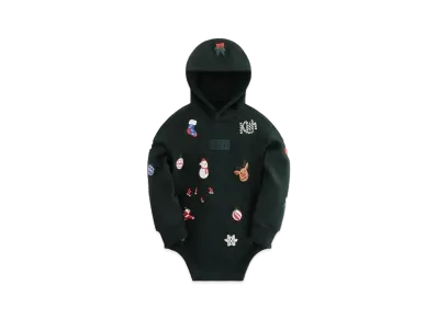 Kith Kithmas Baby Ornament Hoodie Onesie "Stadium"