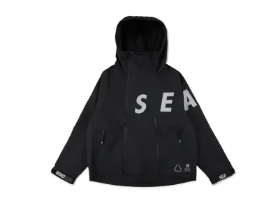 WIND AND SEA Dimension Both Zip WL Nylon Jacket "Black"