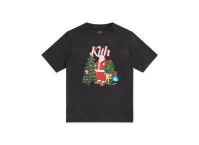 Kith Kithmas Kids Santa Vintage Tee "Black"