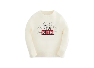 Kith Kids for Peanuts Snoopy Sweater "Sandrift"