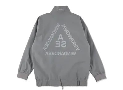 WIND AND SEA Triangle Nylon Track Jacket "Gray"
