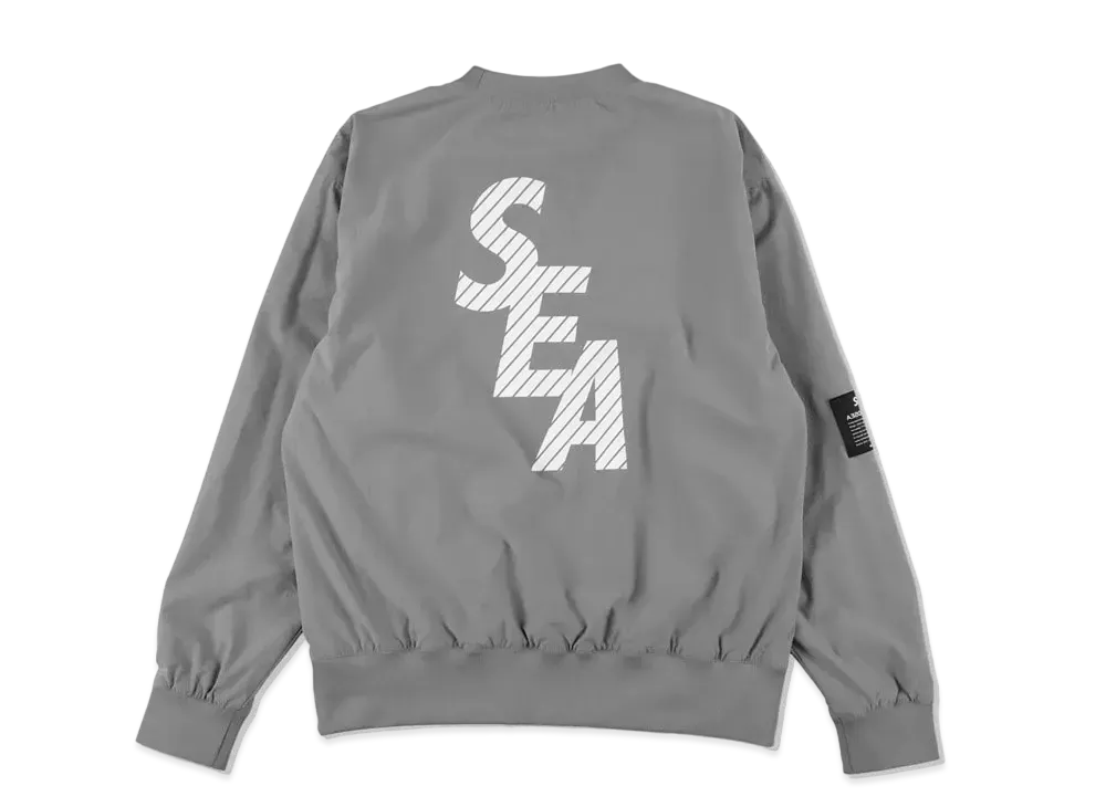 WIND AND SEA S_E_A Piste Crew Neck "Gray"