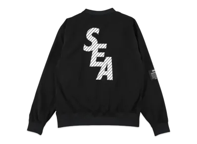 WIND AND SEA S_E_A Piste Crew Neck "Black"