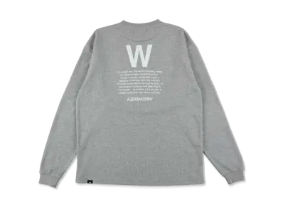 WIND AND SEA Glitch Thermal Tops "Gray"