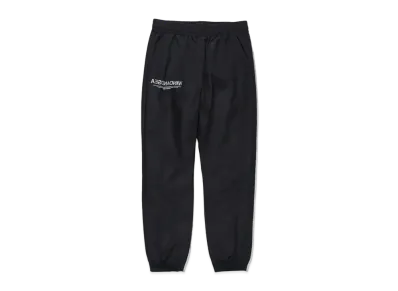 WIND AND SEA Nylon Track Tech Pants "Black"