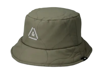 WIND AND SEA Quilting Bucket Hat "Olive"