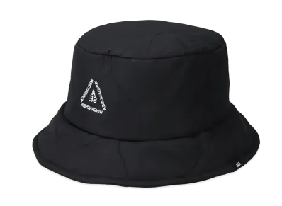 WIND AND SEA Quilting Bucket Hat "Black"