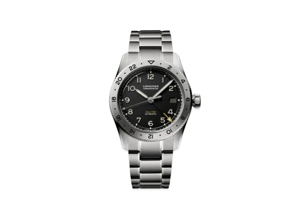 Longines x Hodinkee Limited Edition Longines Sprit Zulu Time 39.00mm "Titanium/Anthracite"