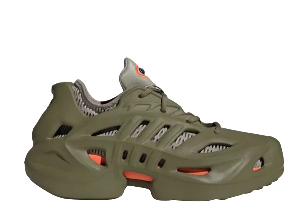 アディダス オリジナルス アディフォーム クライマクール "フォーカスオリーブ/シルバーペブル/インパクトオレンジ"