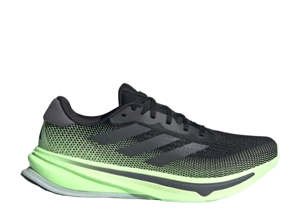 アディダス スーパーノヴァ ライズ "コアブラック/グレーファイブ/グリーンスパーク"