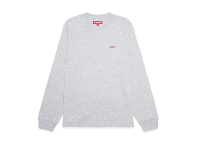 Supreme Small Box L/S Tee "Heather Grey"(23FW)