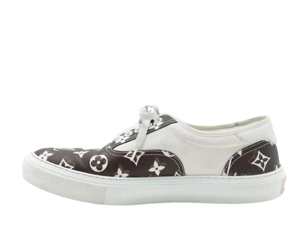 ルイヴィトン トロカデロ・ライン リシュリュー ロー スニーカー "ブロン/ブラウン"