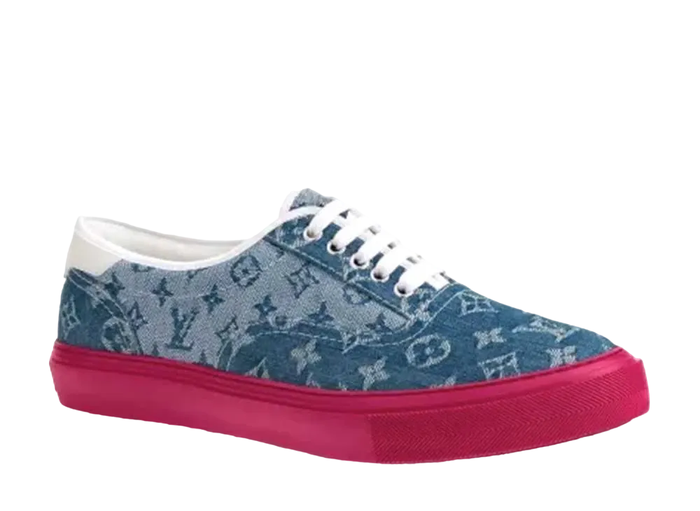 ルイヴィトン トロカデロ・ライン スニーカー "ブルー"