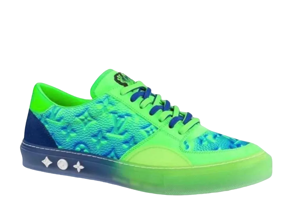 ルイヴィトン LV オリ・ライン リシュリュー スニーカー "グリーン"