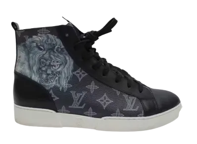 Louis Vuitton High Cut Sneaker Chapman Brothers "Navy"