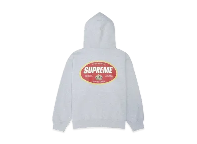 Supreme Crown Hooded Sweatshirt "Heather Grey"