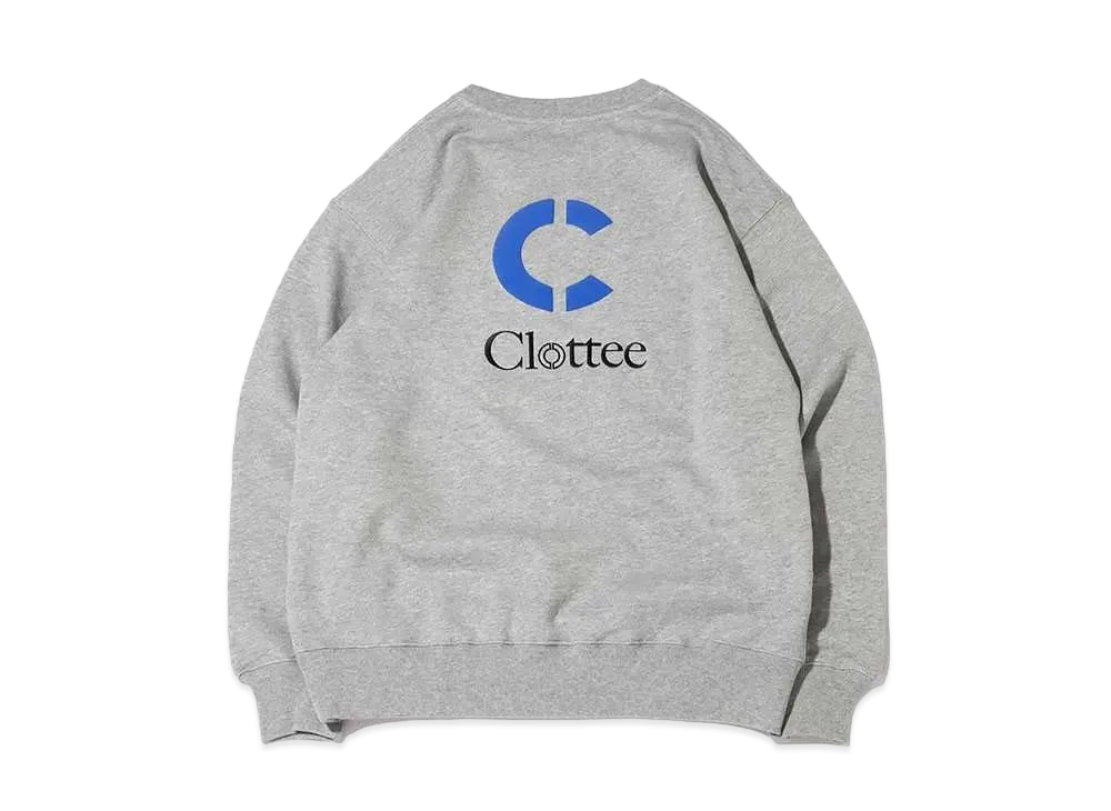 atmos x Clottee Sweat Crew Neck "Grey"