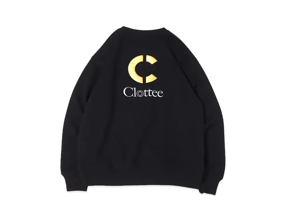 atmos x Clottee Sweat Crew Neck "Black"