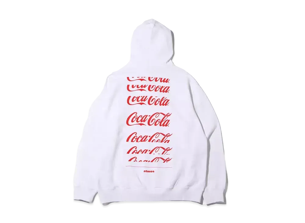 Coca-Cola x atmos Hoodie "Off White"