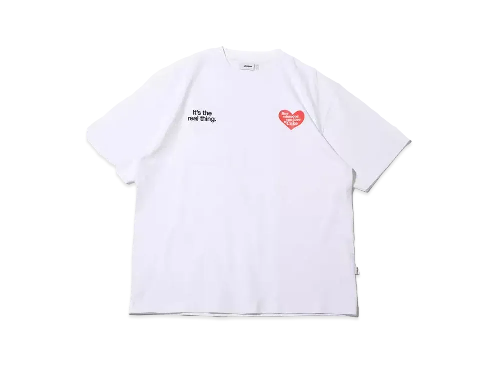 Coca-Cola x atmos T-shirts "White"