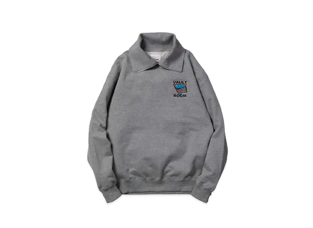 VAULTROOM Keyboard Half Zip Sweat "Gray"