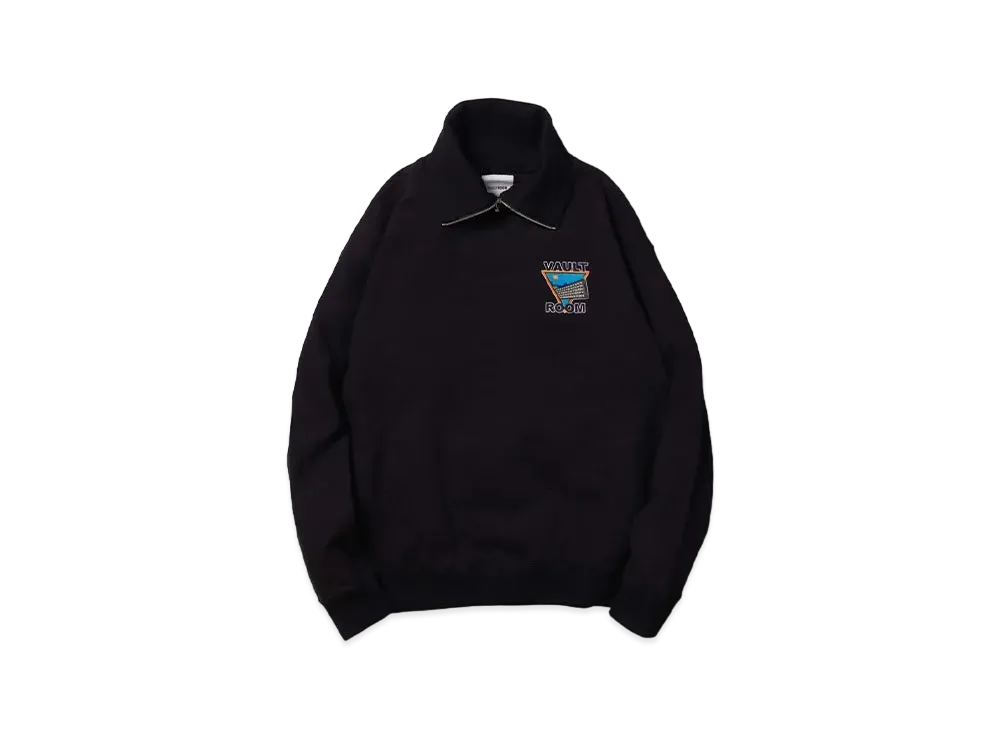 VAULTROOM Keyboard Half Zip Sweat "Black"